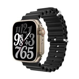 Series8 Ultra Max Smart Watch with Black Segmented Strap