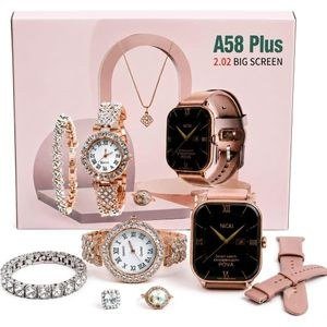 SmartBarry A58 Plus Pink Watch Gift Arrangement