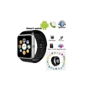 Smart2030 W008 Dark Square Watch with Segmented Strap