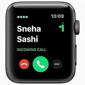 Series Smart Watch Dark Rectangular Case Graphic