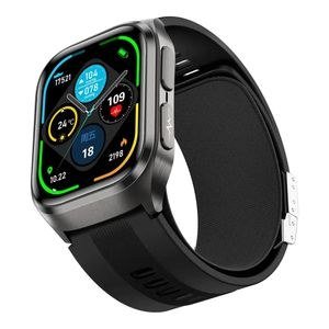 Green Lion Sense ECG Dark Rectangular Smart Watch