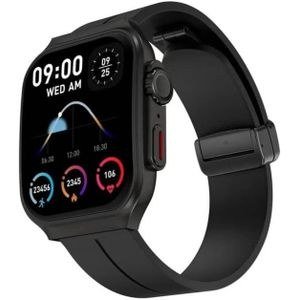 SmartBarry OV88 Dark Rectangular Smart Watch
