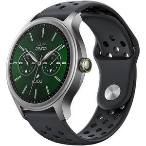 Oraimo OSW-823 Round Smart Watch with Green Dial Graphic