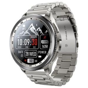 Yesido IO34 Silver-Colour Round Smart Watch