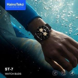 Haino Teko ST7 Round Watch Wearing Graphic