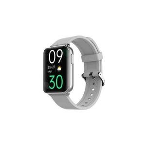 Oraimo Pro Silver-Colour Rectangular Smart Watch