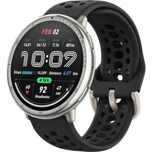 Mibro Active2 Smart Watch with Silver-Colour Round Case