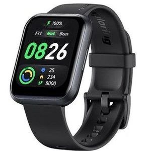 Oraimo Watch2 Pro Dark Smart Watch with Green Clock Screen