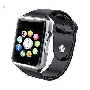 A-Series Silver-Colour Square Smart Watch