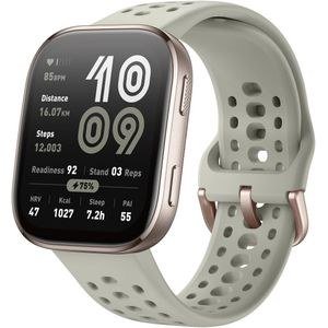 Amazfit Bip6 Smart Watch with Pale Green Strap