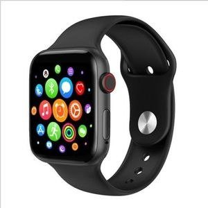 Black Rectangular Smart Watch with Circular Colour Menu