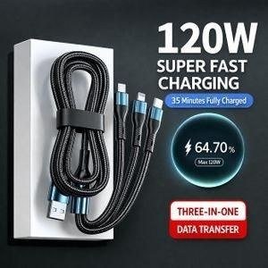 Dark Multi-Connector USB Cable Package Graphic