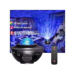 Dark Starry Projector Light and Remote Graphic