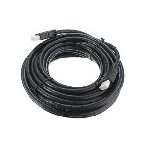 Black Coiled HDMI Cable with Small End Connectors