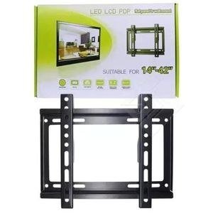 Black Television Wall Bracket with Green Printed Box