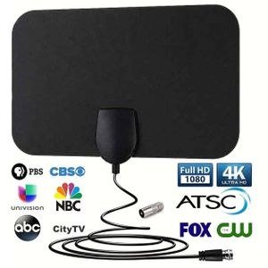 CAPro Black Flat-Panel Television Antenna