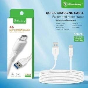 T1 Plus White USB Cable Printed Pack