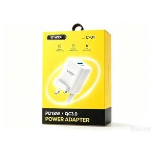 WO Plus C01 White Adapter Printed Pack