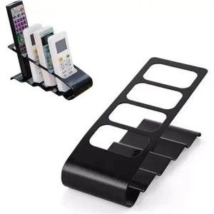 Black Four-Slot Remote-Control Organizer