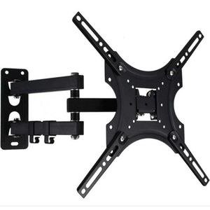 Black Television Mount with Articulated Arms