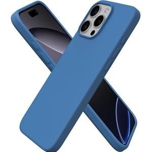 Blue Phone Case with Large Upper Camera Opening