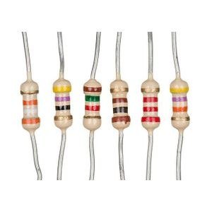 Small Banded Resistor Component Arrangement