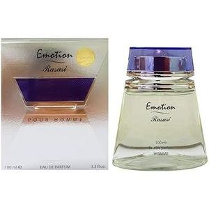 Emotion Rasasi Fragrance Bottle with Purple Cap