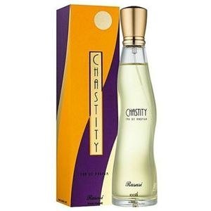 Chastity Tall Fragrance Bottle with Gold-Colour Cap