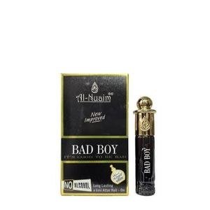 Al Nuaim Bad Boy Small Fragrance Bottle and Dark Box