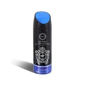 Derby Club House Black and Blue Body Spray Container