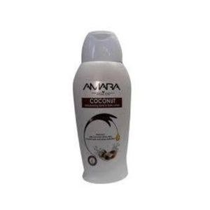 Amara Coconut-Labelled Pale Body Lotion Bottle