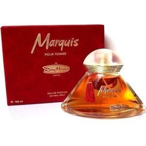 Remy Marquis Amber-Colour Fragrance Bottle and Red Box