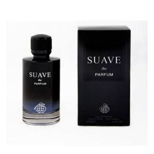 Suave Dark Cylindrical Fragrance Bottle and Carton