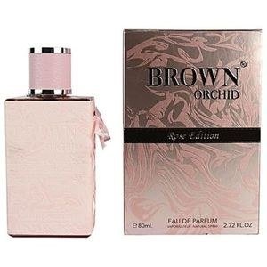 Brown Orchid Rose Edition Pale Pink Fragrance Bottle