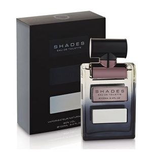 Shades Dark Rectangular Fragrance Bottle and Box