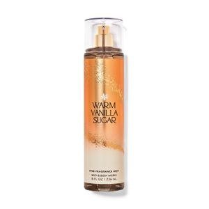 Warm Vanilla Sugar Tall Amber-Colour Mist Bottle