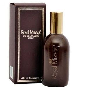 Royal Mirage Rounded Dark Fragrance Bottle Package
