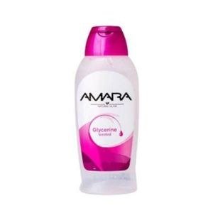 Amara Glycerine Body Lotion White and Pink Bottle