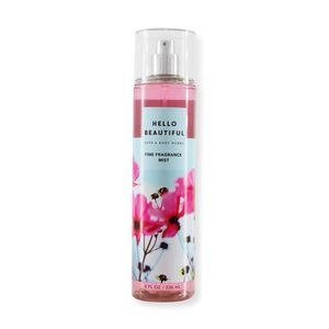 Hello Beautiful Pale Pink Fragrance Mist Bottle
