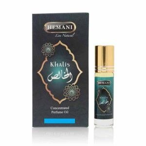 Hemani Khalis Small Green Fragrance Bottle and Carton