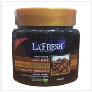 LA Fresh Coffee-Labelled Scrub Jar