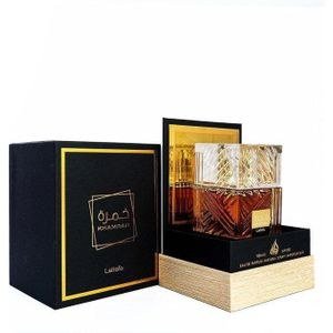 Lattafa Khamrah Fragrance – Patterned Bottle