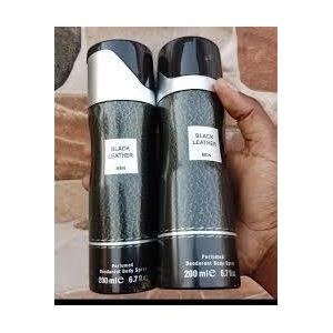 Black Leather Body Spray – Dark Containers