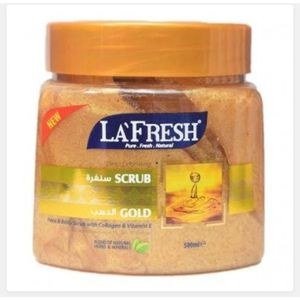 LA Fresh Gold-Labelled Facial Scrub Jar