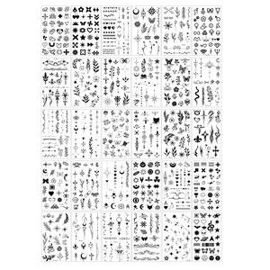 Tiny Finger Temporary Tattoo Sticker Sheets