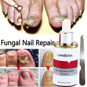 Lanbena Fungal Nail Essence Repair Serum Nail File Hand & Foot Treatments Nail Repair US