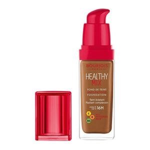 Bourjois Healthy Mix Anti-fatigue Foundation, 63 Cocoa - 1.0 Fl Oz