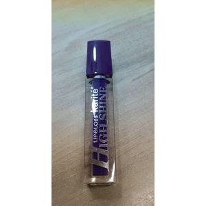 High shine lip gloss purple