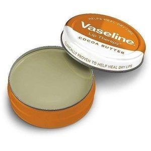 Vaseline Lip Therapy Cocoa Butter - For Soft, Glowing Lips (Heals Dry Lips)