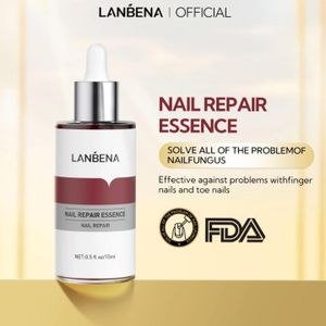 Lanbena Nail Treatment Nail Care Serum Protect Nail from Damage Fingernail and Toenail Repair for Curing Athlete's Foot and Prevent Nail from